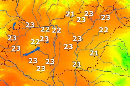 Hőmérséklet térkép