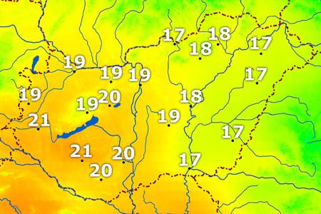 Hőmérséklet térkép