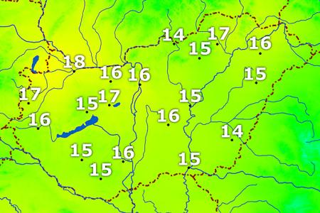 Hőmérséklet térkép